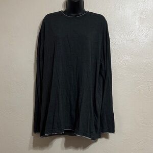 Heathered Gray Long Sleeve Men's Tee